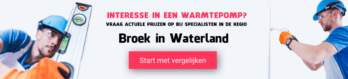 warmtepomp-Broek in Waterland